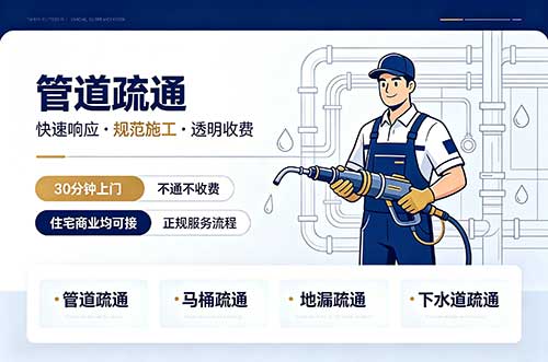 丹东管道疏通