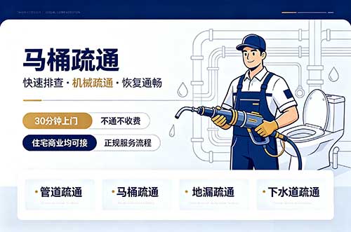 丹东马桶疏通