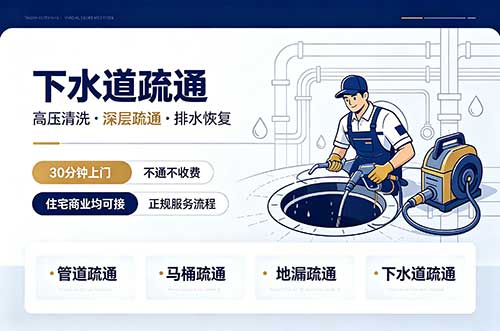 丹东下水道疏通